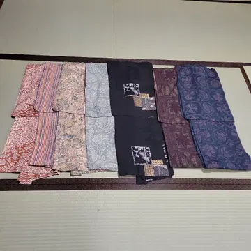 겉옷 5개, 기모노 2개, 유카타 1개 모음