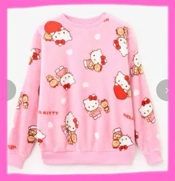 산리오 헬로키티 타이니 참 모코모코 트레이닝복 플리스 새상품