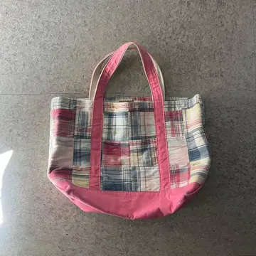 00s L.L.Bean 엘엘빈 패치워크 토트백