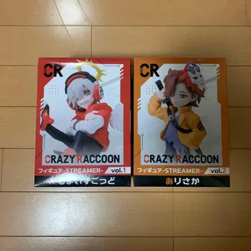 CRAZY RACCOON GiGO 한정판 피규어 달마이즈갓 아리사카