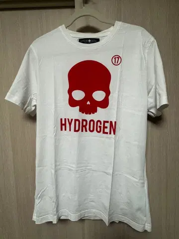 HYDROGEN 스컬 프린트 T셔츠 M
