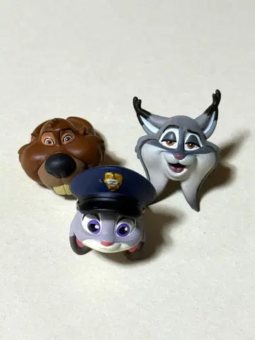 주토피아 가챠가챠 주디 유년기 파우버트 니블스 세트