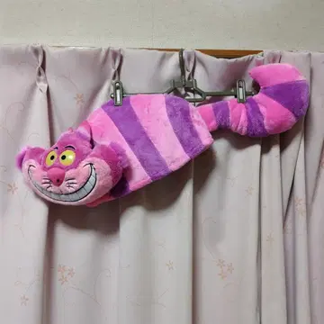 디즈니 체셔 고양이 봉제 인형 모자