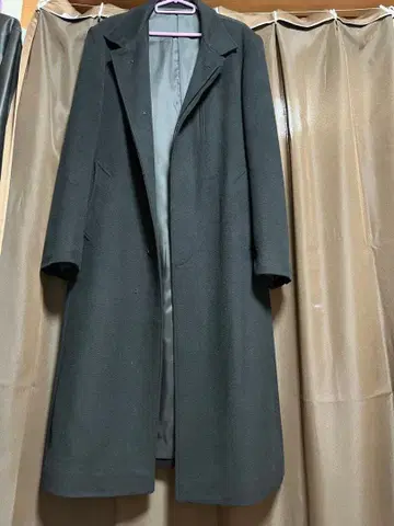 롱 체스터 코트, 울, 캐시미어