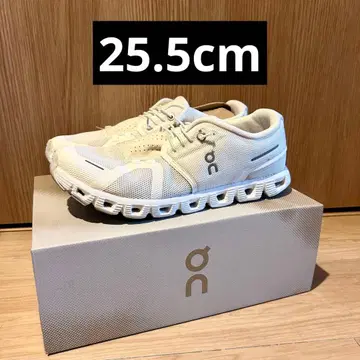 온 클라우드 on cloud 5 스니커즈 경량 25.5 화이트 무료배송