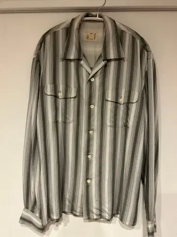 PABLO VINCI Ombre striped shirt
