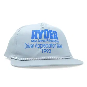 1993년 RYDER 기념 캡 그레이 기업 로고