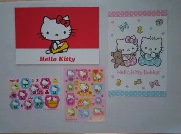 산리오 엽서 & 씰 세트