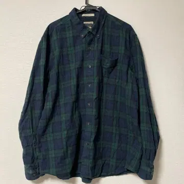 L.L.Bean 체크 무늬 플란넬 셔츠