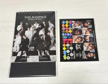 THE RAMPAGE 램페 2026 탁상 달력