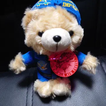 블루 임펄스 2017년 치라지마 한정판 곰 봉제 인형 키링