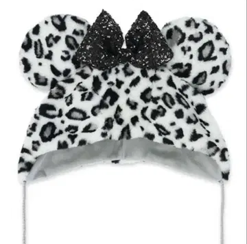 디즈니 레오파드 무늬 팬 캡