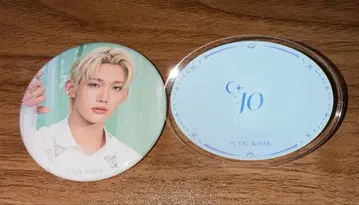 &TEAM 카페 캔뱃지 아크릴 배지 JO 조