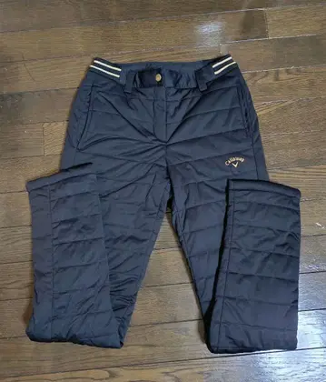 캘러웨이 여성용 골프 방한 팬츠 블랙