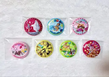 Disney Characters 자수 캔뱃지 비스킷 2