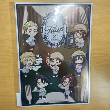 진격의 거인 선샤인 시티 프린스 호텔 메탈릭 포스터