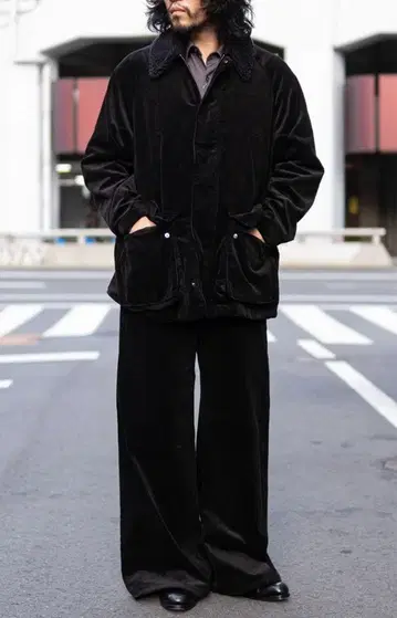 (정가 39800엔) Juha 하이웨스트 코듀로이 팬츠