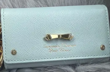 사만다 타바사 쁘띠 초이스 심플 리본 키케이스 라이트 블루