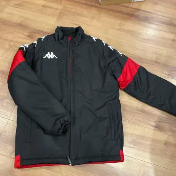 Kappa 자켓 S 사이즈 블랙 레드