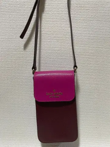 케이트 스페이드 숄더백 퍼플/버건디