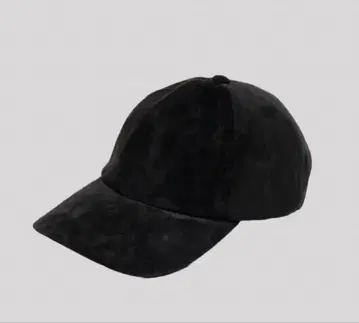 DECI 스웨이드 6패널 캡 블랙 OVY