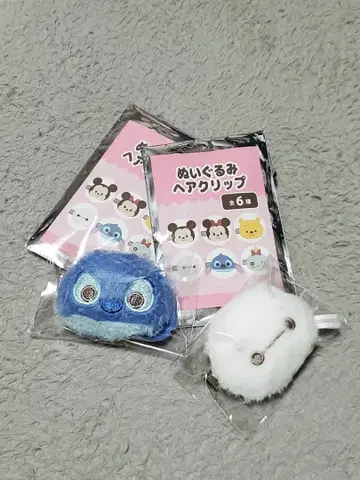 봉제 인형 헤어 클립 디즈니 스티치 베이맥스