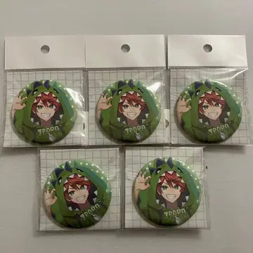 컬러풀 피치 쟈파파 캔뱃지 5개 컬러풀 피치 뮤지엄