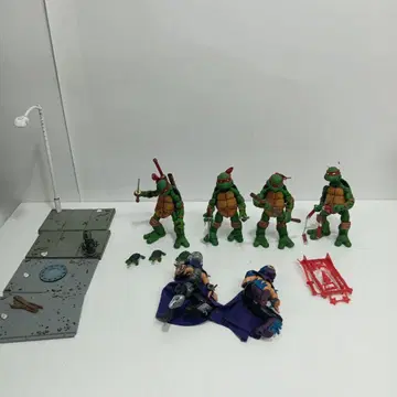 닌자 터틀즈 가동 피규어 4체 세트 NECA 2008