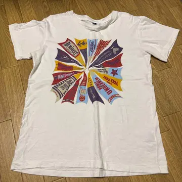 HTR MARKET 컬러풀 프린트 T셔츠