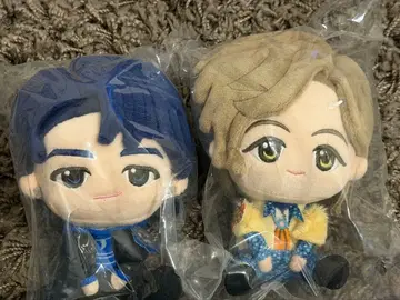 미세스 그린애플 봉제 인형 마스코트 2체 세트