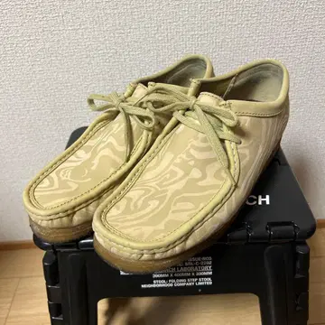 CLARKS WALLABEE Wu Tang Clan 네이비 우탱클랜