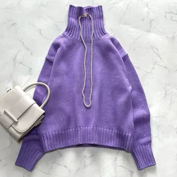 새상품급 유나이티드 애로우즈 울 터틀 니트 깔끔한 색상