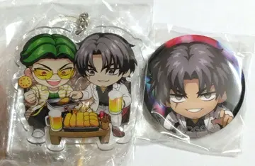 휴먼버그 대학 텐노지 WEEK 네온 나이트 토가리 캔뱃지 키링