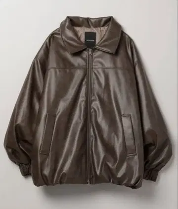 JEANASIS 지나시스 빈티지 가죽 블루종