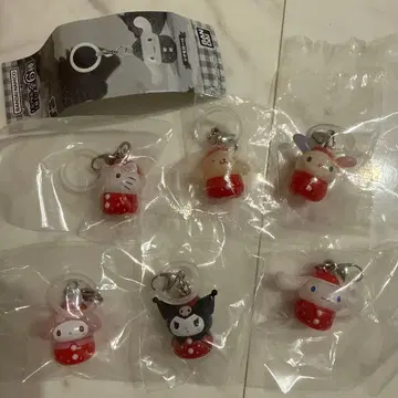 딸기 마크 액세서리 산리오 컴플리트 세트