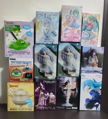 프라이즈 굿즈 피규어 일괄 12점