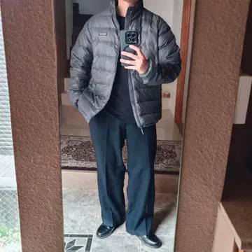 12년산 patagonia 파타고니아 다운 스웨터 M 그레이