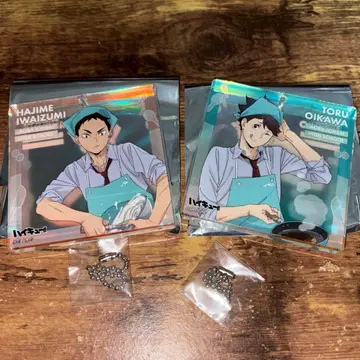 점프 페스타 쇼와노트 하이큐 아크릴 브로키 이와이즈미 오이카와 세트