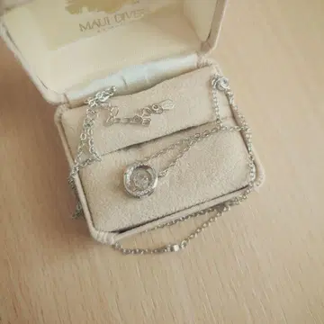 S925 댄싱스톤 목걸이 큐빅 지르코니아