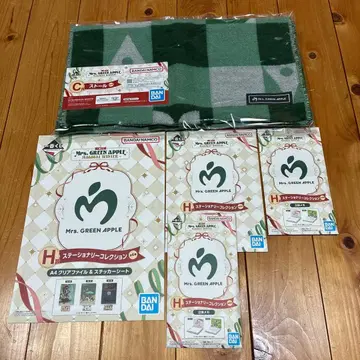 제일복권 미세스 그린애플 C상 스톨 H상 4점 미개봉