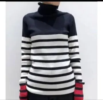 L'Appartement Border 터틀넥 니트