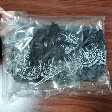 모와 메임 모와티에 소매 장식 초커 등