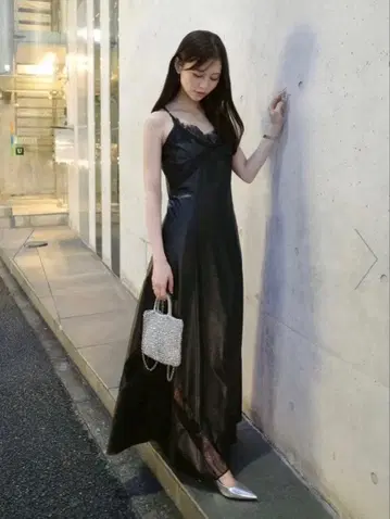 새상품 프레이 아이디 레이스 트리밍 슬립 원피스 FRAY I.D