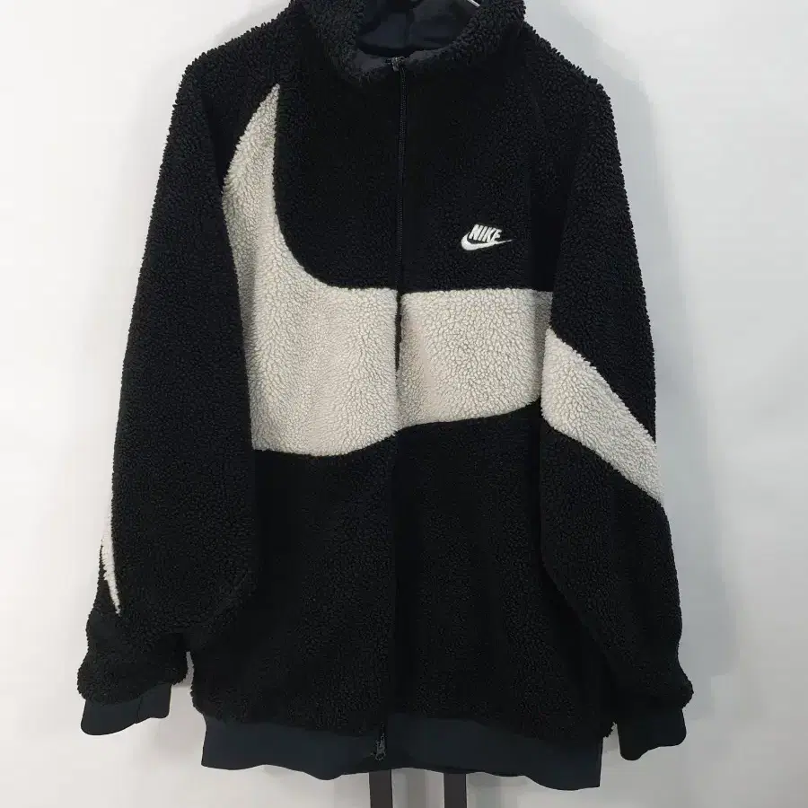 nike reversible sherpa jacket black