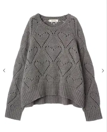 [ COCO DEAL ] 하트 무늬 니트