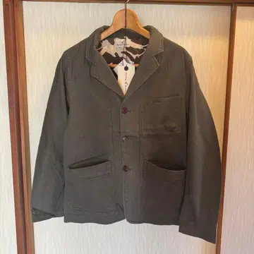 플라잉 스코츠맨 올리브 그린 테일러드 재킷