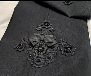 새상품 정가 17600엔 슈퍼 뷰티 속기모 하이 텐션 팬츠 40M 블랙