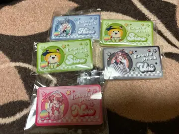 컬러풀 피치 다이너 이름 배지