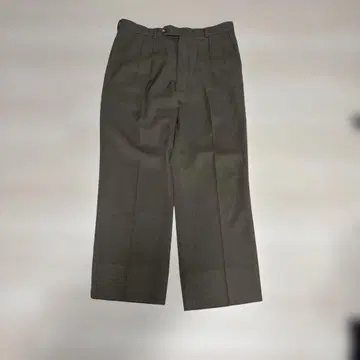 Macy's 그레이 플리츠 슬랙스