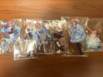 5등분의 신부 나카노 미쿠 아크릴 스탠드 5개 세트 과자집 등